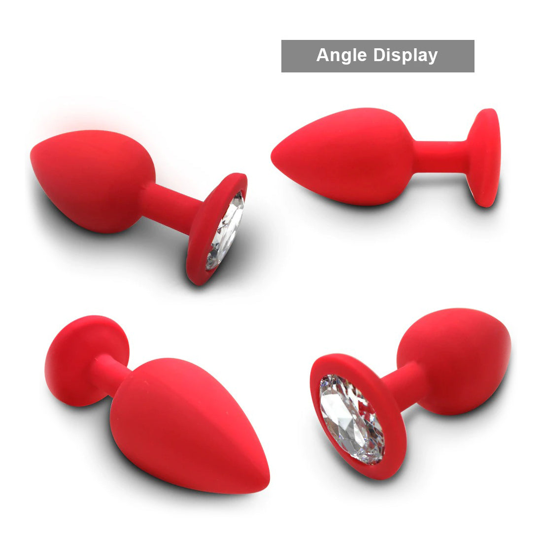 Soft Silicone Anal Butt Plug / Adult Anal Plug Mini Erotic Bullet Massager / Vibrator Sex Toys - EVE's SECRETS