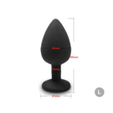 Soft Silicone Anal Butt Plug / Prostate Massager / Mini Erotic Bullet Vibrator for Women and Men - EVE's SECRETS