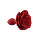 Soft Silicone Anal Plug in Rose form / Anus Masturbator for Women & Prostate Massage for Men - EVE's SECRETS
