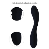 Soft Silicone Black Dildo / Vaginal and Anal Toy / G-Spot Mastrubator - EVE's SECRETS
