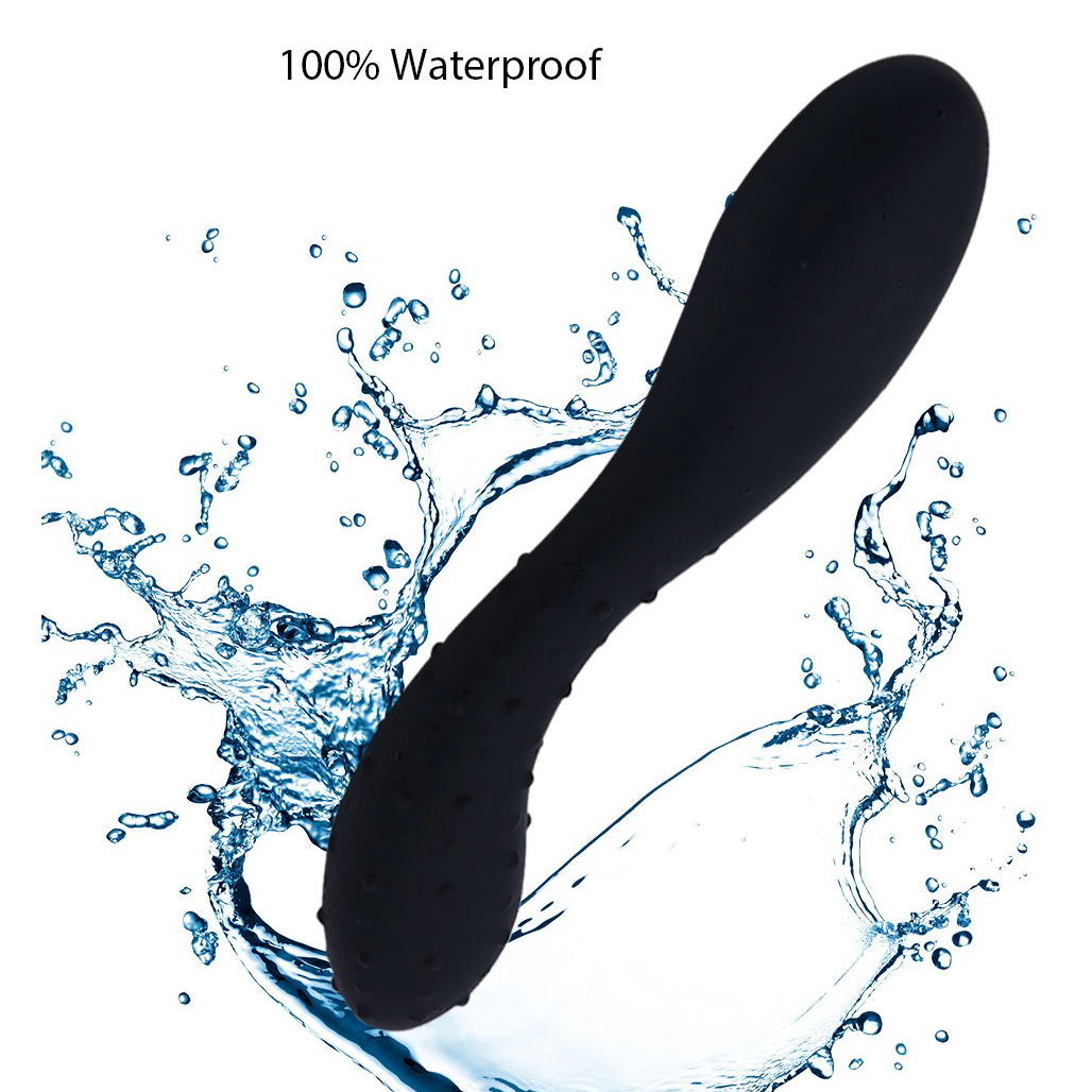 Soft Silicone Black Dildo / Vaginal and Anal Toy / G-Spot Mastrubator - EVE's SECRETS