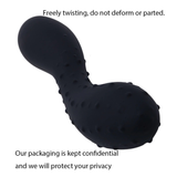 Soft Silicone Black Dildo / Vaginal and Anal Toy / G-Spot Mastrubator - EVE's SECRETS