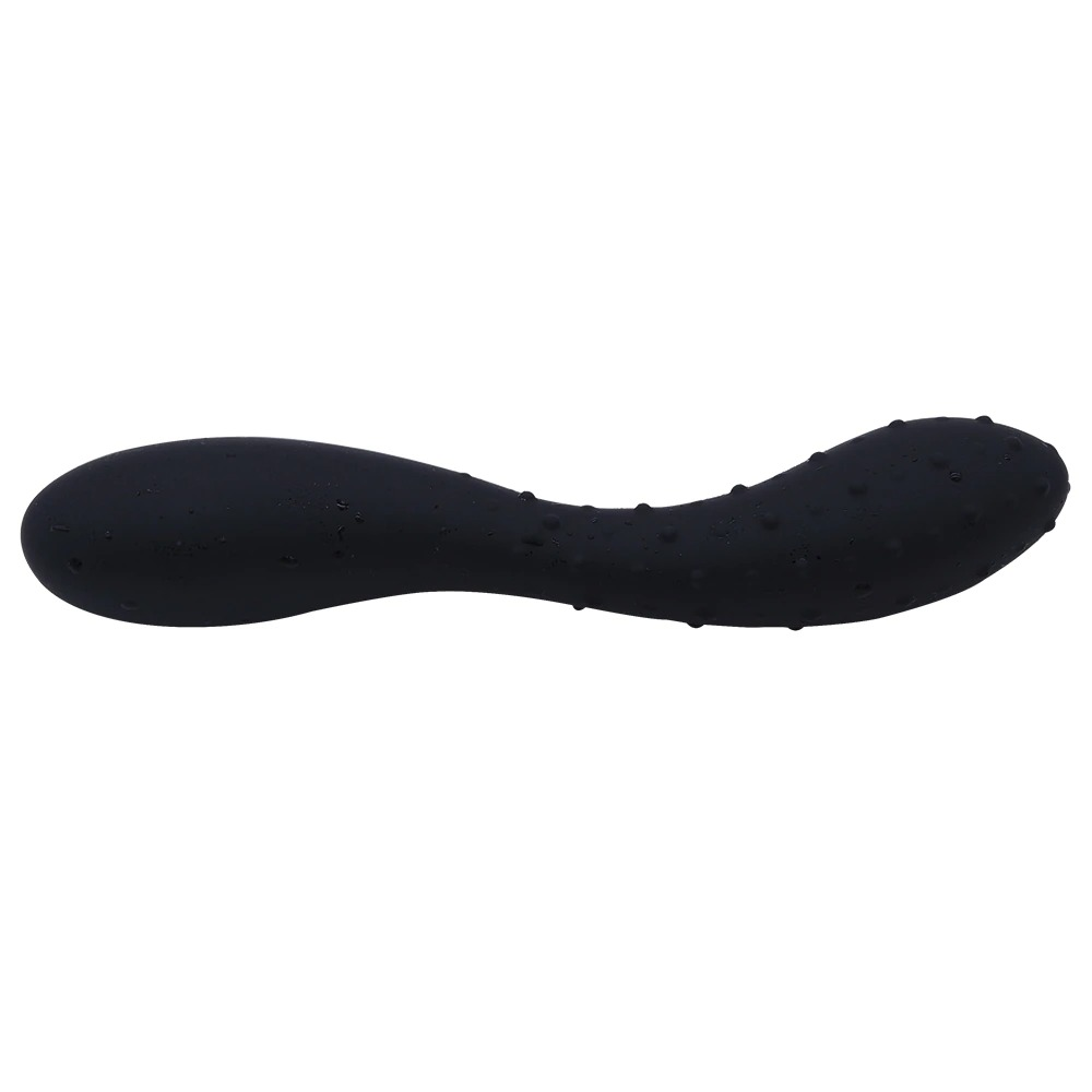 Soft Silicone Black Dildo / Vaginal and Anal Toy / G-Spot Mastrubator - EVE's SECRETS