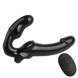 Soft Silicone Double-Heads Vibrator with Remote Control / Sex Toys for Couples - EVE's SECRETS