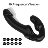 Soft Silicone Double-Heads Vibrator with Remote Control / Sex Toys for Couples - EVE's SECRETS