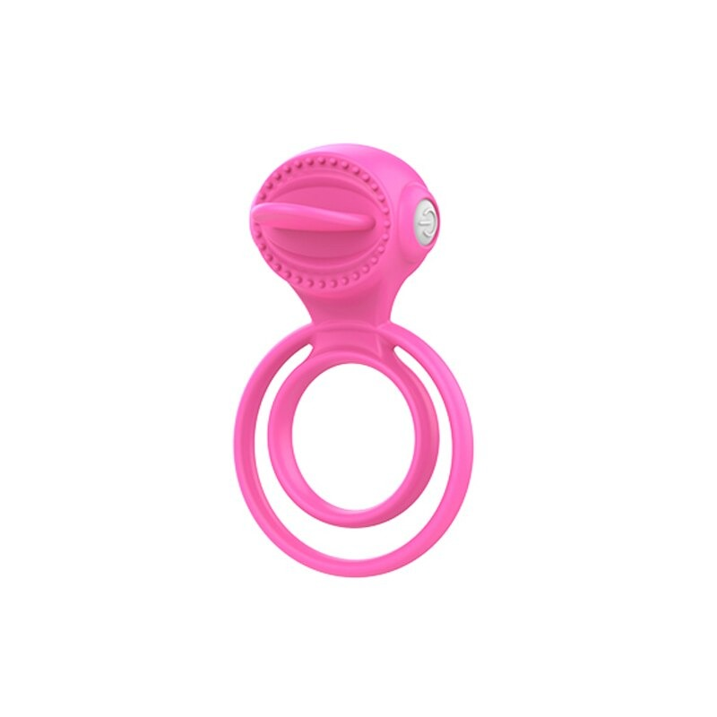 Soft Silicone Dual Cock Ring for Men / Adult Sex Toy with Rabbit Ears for Couples - EVE's SECRETS