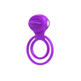 Soft Silicone Dual Cock Ring for Men / Adult Sex Toy with Rabbit Ears for Couples - EVE's SECRETS
