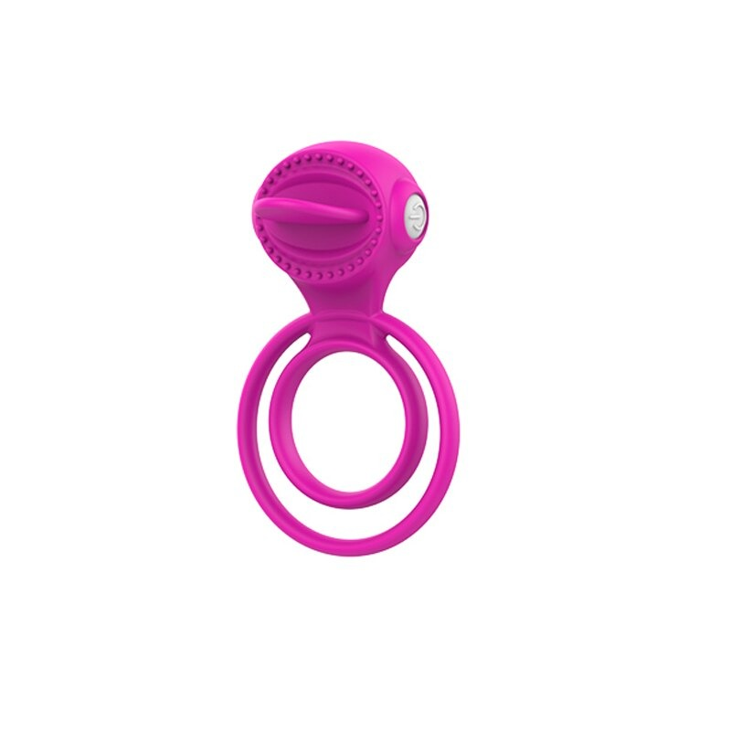 Soft Silicone Dual Cock Ring for Men / Adult Sex Toy with Rabbit Ears for Couples - EVE's SECRETS