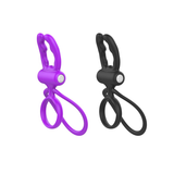Soft Silicone Dual Cock Ring for Men / Adult Sex Toy with Rabbit Ears for Couples - EVE's SECRETS