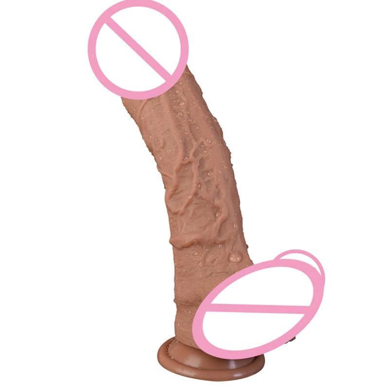 Soft Silicone Realistic Big Dildo / Artificial Penis with Suction Cup - EVE's SECRETS