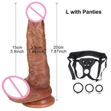 Soft Silicone Realistic Dildo / Women Anal Butt Sex Toy / Adult Dildo Masturbator - EVE's SECRETS
