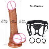 Soft Silicone Realistic Dildo / Women Anal Butt Sex Toy / Adult Dildo Masturbator - EVE's SECRETS