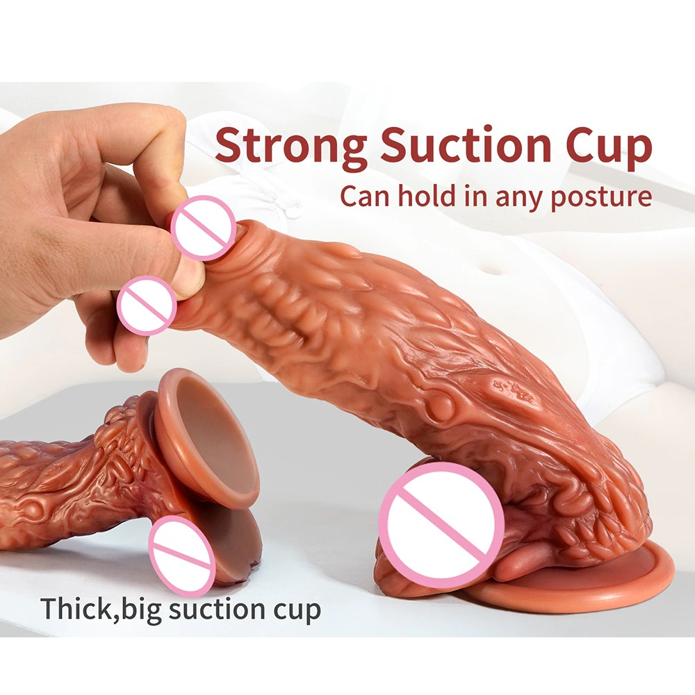 Soft Silicone Realistic Dildo / Women Anal Butt Sex Toy / Adult Dildo Masturbator - EVE's SECRETS