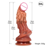 Soft Silicone Realistic Dildo / Women Anal Butt Sex Toy / Adult Dildo Masturbator - EVE's SECRETS
