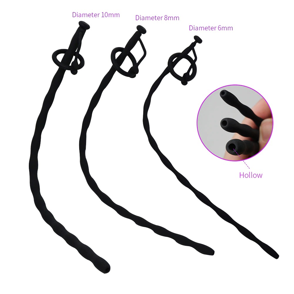 Soft Silicone Urethral Catheter for Men / Adult Sex Toy Masturbator Urethral - EVE's SECRETS