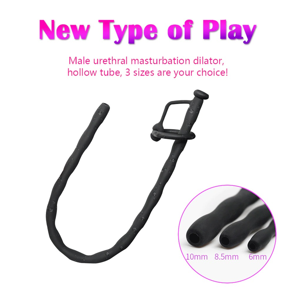 Soft Silicone Urethral Catheter for Men / Adult Sex Toy Masturbator Urethral - EVE's SECRETS