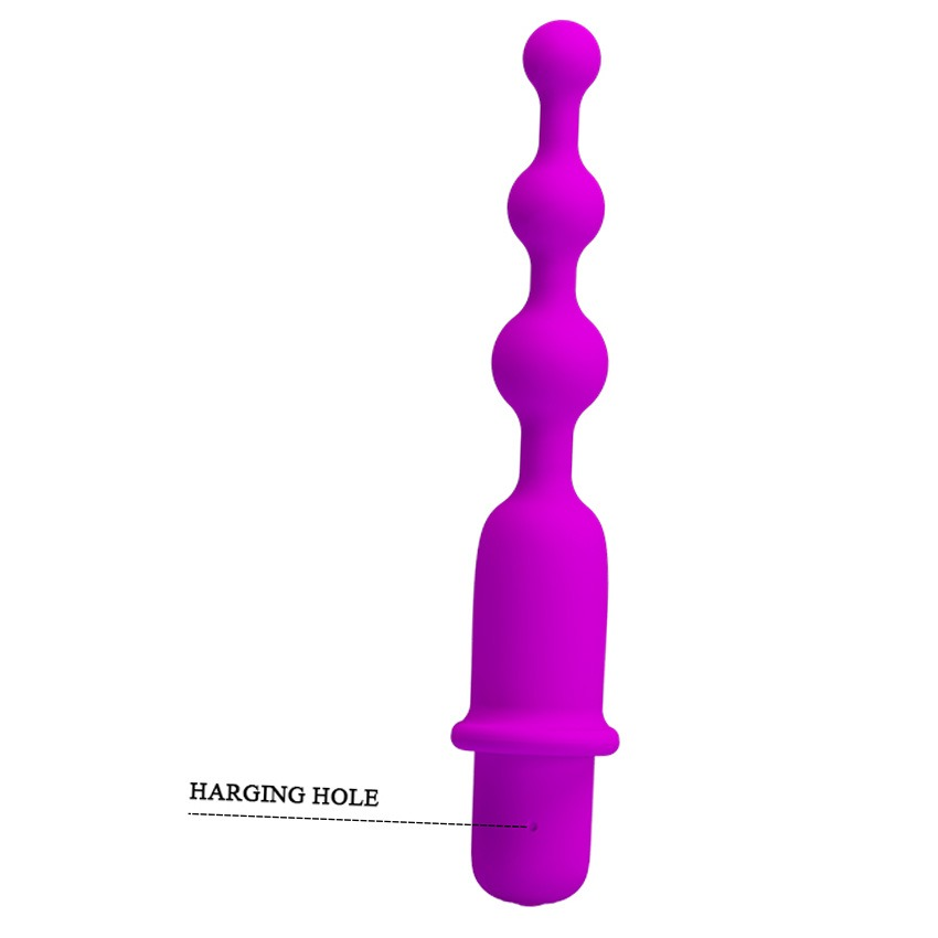Soft Silicone Vibrating Anal Beads / Butt Plug Vibrator / Adult Sex Toys for Woman - EVE's SECRETS