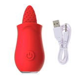 Soft Vibrator Tongue Licking / Mini Clitoral Stimulator for Women / Adult G-Spot Masturbator - EVE's SECRETS