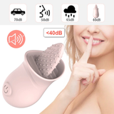 Soft Vibrator Tongue Licking / Mini Clitoral Stimulator for Women / Adult G-Spot Masturbator - EVE's SECRETS