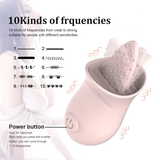 Soft Vibrator Tongue Licking / Mini Clitoral Stimulator for Women / Adult G-Spot Masturbator - EVE's SECRETS
