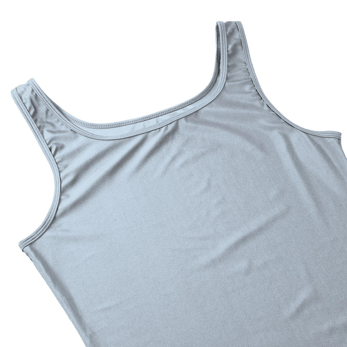 Solid Sleeveless Slim Fit Bodysuit with Round Neck / One-Piece Lingerie Bodysuit for Men - EVE's SECRETS