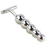 Stainless Steel Beaded Anal Plug / Metal Sex Toys For Men & Women - EVE's SECRETS