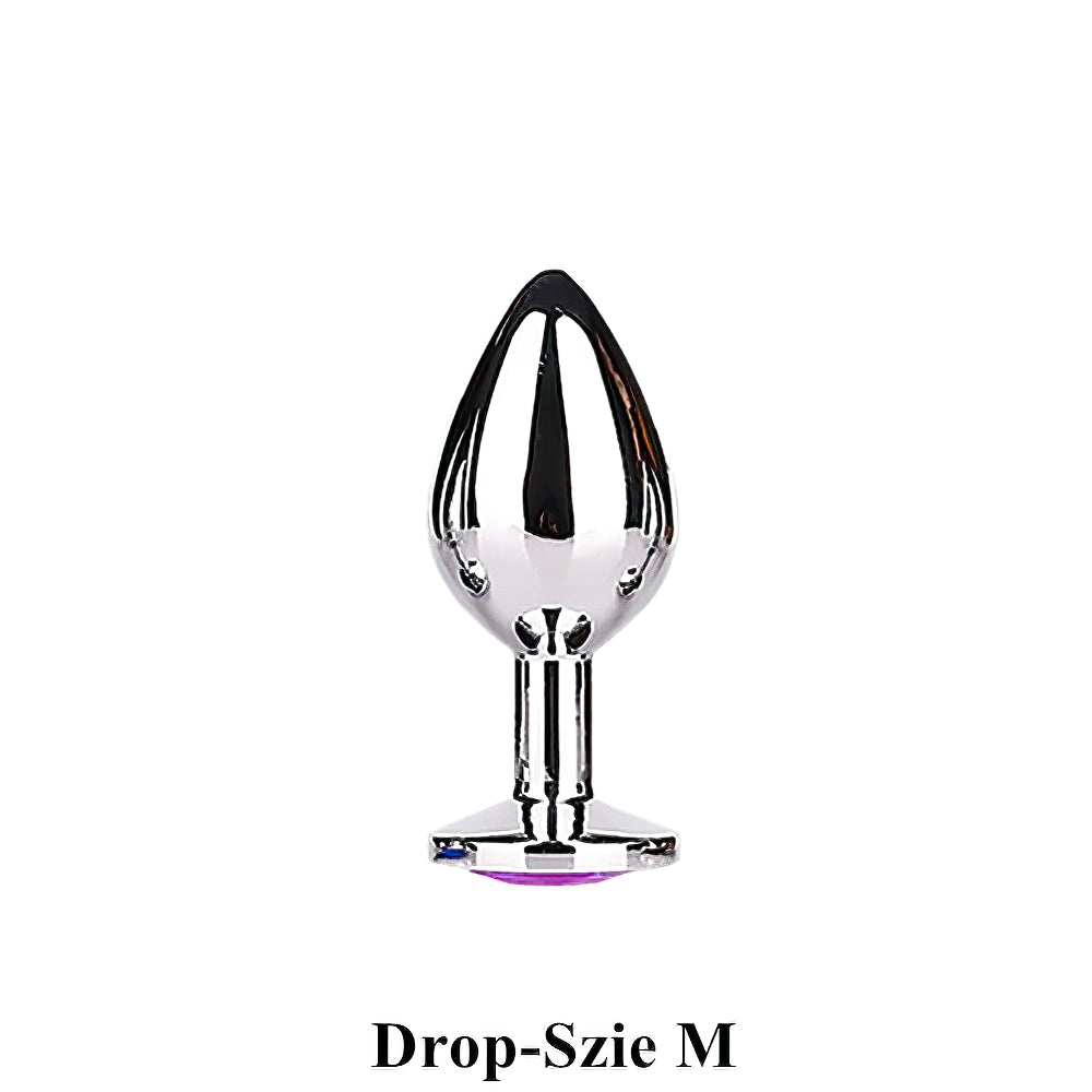 Stainless Steel Butt Plug / Spiral Beads Stimulation / Thread Anal Sex Toy for Adult Couples - EVE's SECRETS