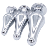 Stainless Steel Butt Plugs 3Pcs Set / Anal Toys for Adult Games - EVE's SECRETS