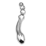 Stainless Steel Double Large Metal Fake Dildo / Anal Beads Prostate Massager G-Spot Stick - EVE's SECRETS