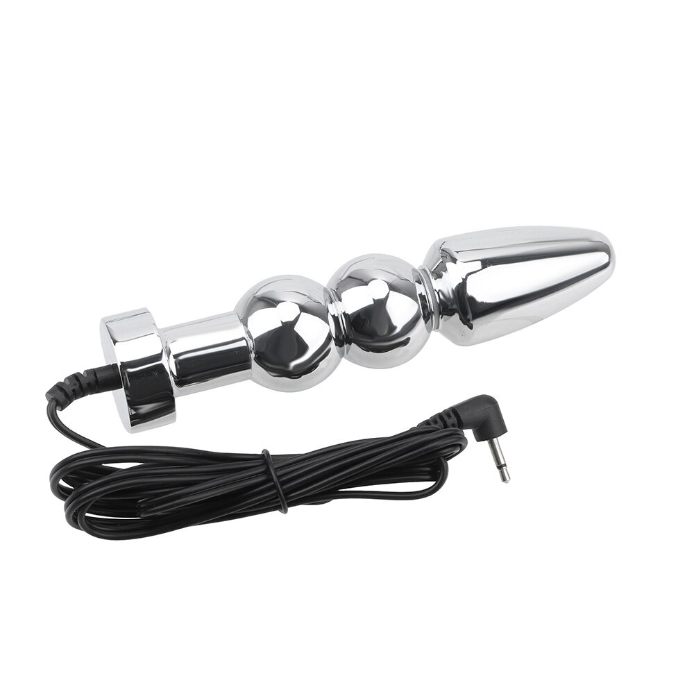 Stainless Steel E-Stimulation Dildo for Women / Adult Electro Shock Anal Dildo - EVE's SECRETS