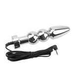 Stainless Steel E-Stimulation Dildo for Women / Adult Electro Shock Anal Dildo - EVE's SECRETS