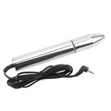 Stainless Steel E-Stimulation Dildo for Women / Adult Electro Shock Anal Dildo - EVE's SECRETS