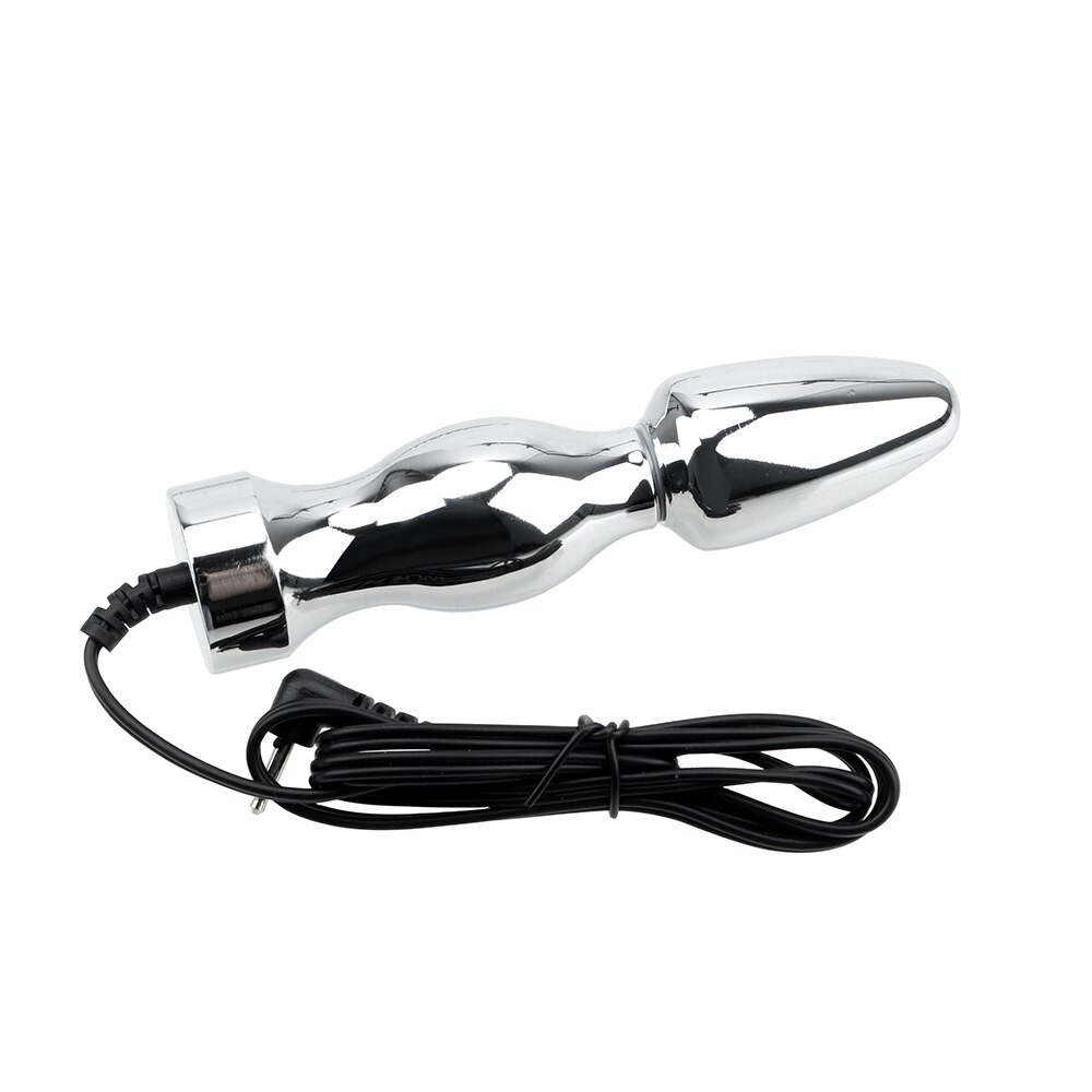 Stainless Steel E-Stimulation Dildo for Women / Adult Electro Shock Anal Dildo - EVE's SECRETS