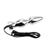 Stainless Steel E-Stimulation Dildo for Women / Adult Electro Shock Anal Dildo - EVE's SECRETS