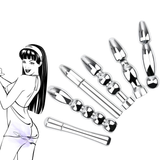 Stainless Steel E-Stimulation Dildo for Women / Adult Electro Shock Anal Dildo - EVE's SECRETS