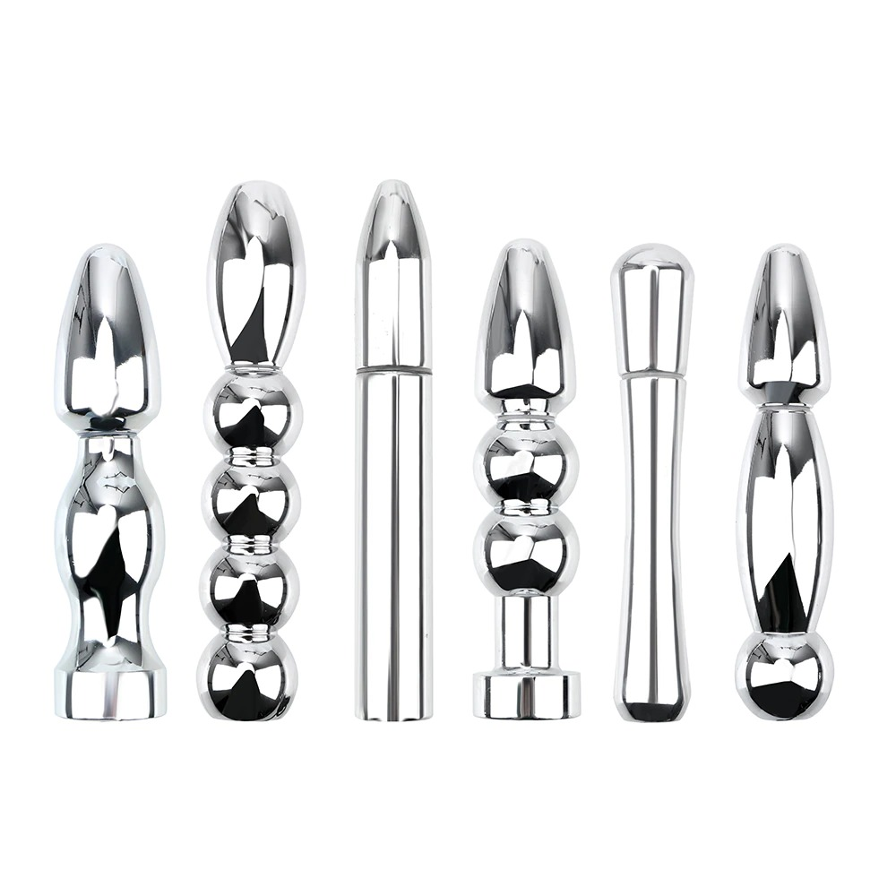 Stainless Steel E-Stimulation Dildo for Women / Adult Electro Shock Anal Dildo - EVE's SECRETS