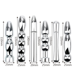 Stainless Steel E-Stimulation Dildo for Women / Adult Electro Shock Anal Dildo - EVE's SECRETS