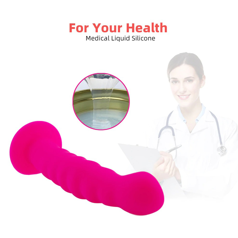Strap-On with Vibrator Dildo / Women's Silicone Sex Toy Penis / Adult Dildo for Ladies - EVE's SECRETS