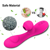 Strong Suction Rabbit Vibrator / Female Dildo Vibrator Clitoris Stimulation - EVE's SECRETS