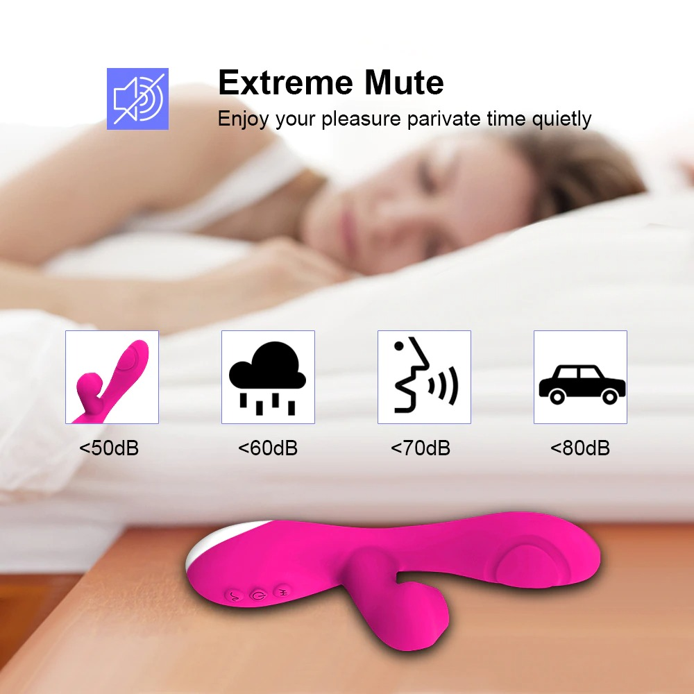 Strong Suction Rabbit Vibrator / Female Dildo Vibrator Clitoris Stimulation - EVE's SECRETS
