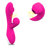 Strong Suction Rabbit Vibrator / Female Dildo Vibrator Clitoris Stimulation
