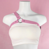 Female PU Leather Shoulder Harness / Women's Body Straps Lingerie Accessories - EVE's SECRETS
