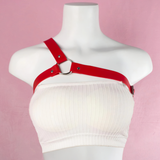 Female PU Leather Shoulder Harness / Women's Body Straps Lingerie Accessories - EVE's SECRETS