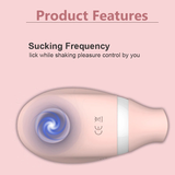 Sucking and Licking Vibrator / Clitoris Suction Stimulator / Oral Sex Toy - EVE's SECRETS