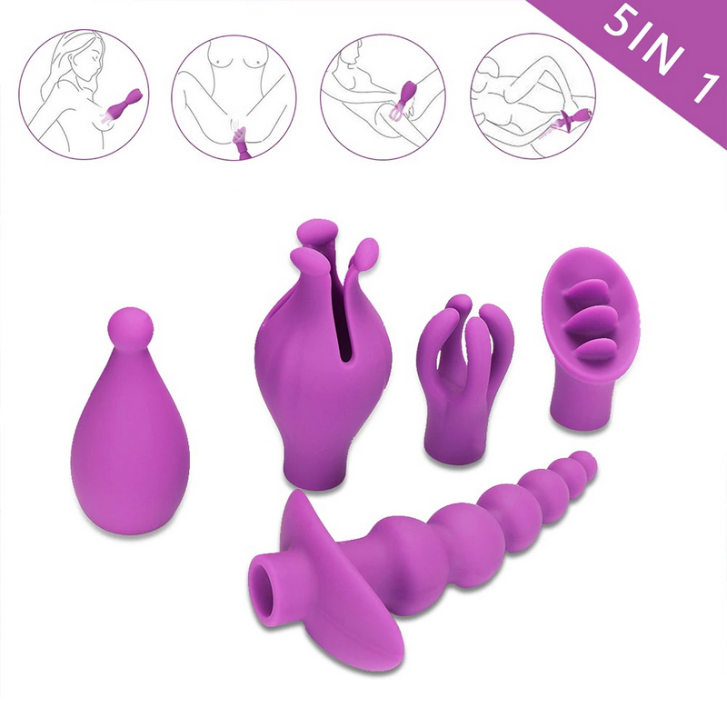 Sucking Licking Clitoris Vibrator / Vaginal Massager Kit / Sex Toys For Woman - EVE's SECRETS