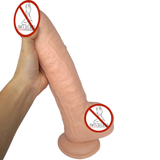 Super Big and Soft Dildo with Suction Cup / Realistic Huge Penis for Sex Games - EVE's SECRETS