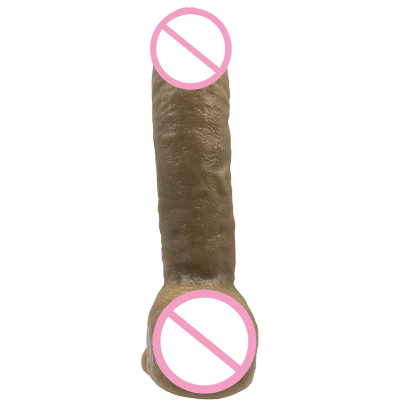 Super Big and Soft Dildo with Suction Cup / Realistic Huge Penis for Sex Games - EVE's SECRETS