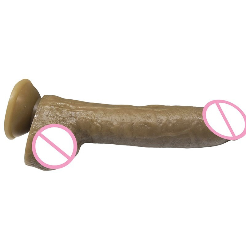 Super Big and Soft Dildo with Suction Cup / Realistic Huge Penis for Sex Games - EVE's SECRETS