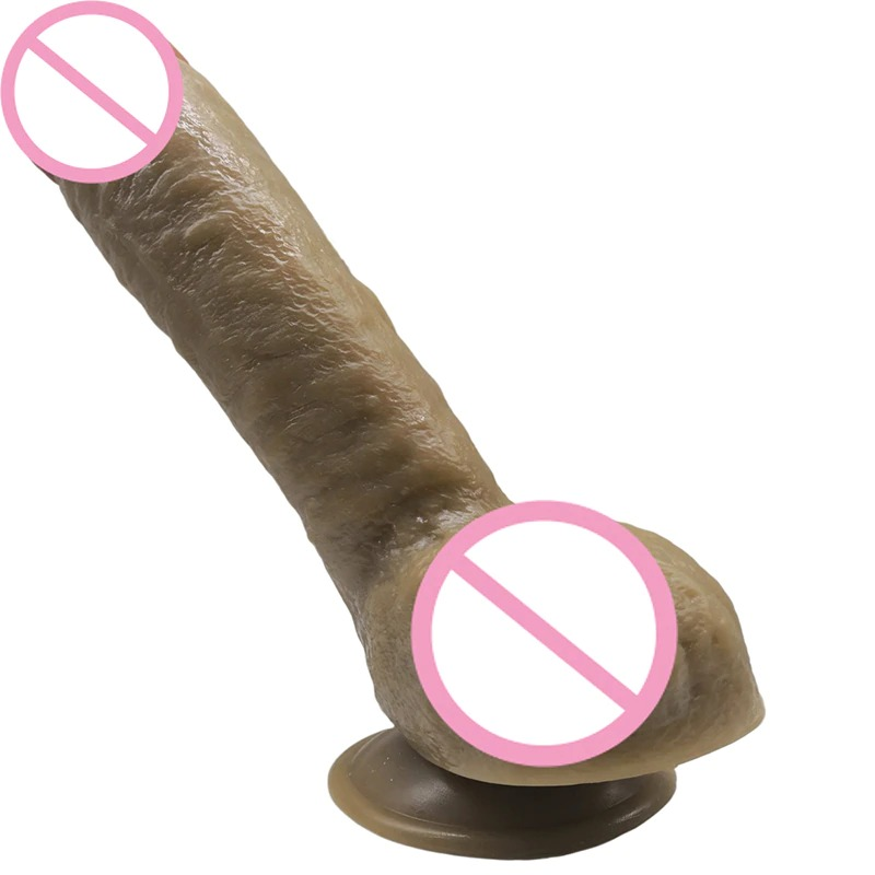 Super Big and Soft Dildo with Suction Cup / Realistic Huge Penis for Sex Games - EVE's SECRETS