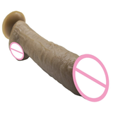 Super Big and Soft Dildo with Suction Cup / Realistic Huge Penis for Sex Games - EVE's SECRETS